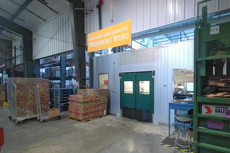 Food Gatherers warehouse Weinberg Wing