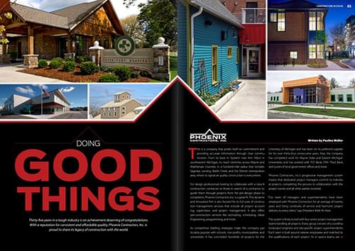 Construction in Focus magazine article